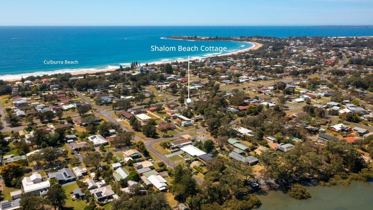 Shalom Beach Cottage Culburra Beach Exterior photo